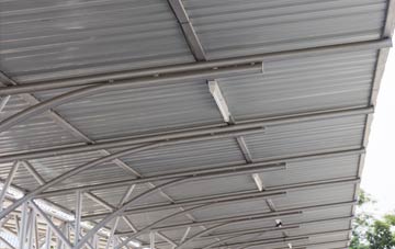 installing Little Wolford metal roofing