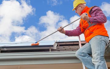 Little Wolford soft wash roof cleaning